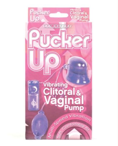 Fruncir hasta vibrar bomba clitoris y vagina - púrpura
