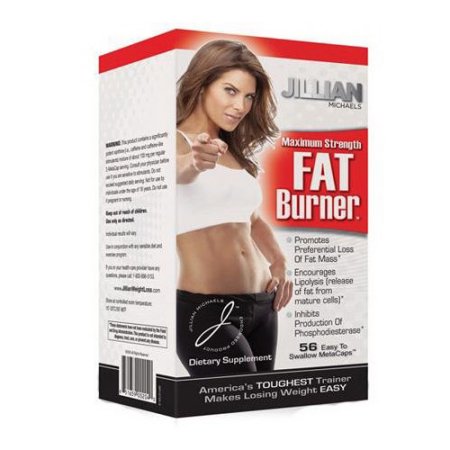 Jillian Michaels Maximum Strength quemador de grasa MetaCaps - 56 Ea 6 Pack