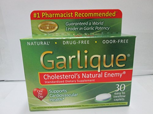 Garlique colesterol Natural enemigo tabletas - 30 ea (pack 3)