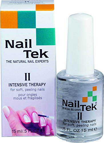 Nailtek intensivo terapia-2 tratamiento de suave exfoliación de uñas, 0.5 onzas de líquido