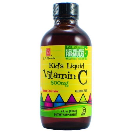 L A Naturals Niños Vitamina C 500 mg, 4 Oz