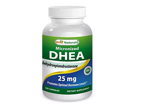 Mejor naturales, DHEA micronizado 25 mg 180 cápsulas