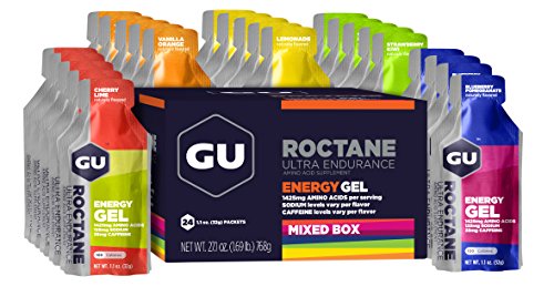 GU Roctane Ultra Endurance Energy Gel, variados sabores, 24-cuenta