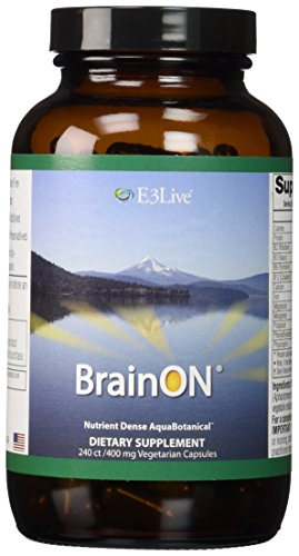 E3Live BrainON--400 mg - 240 cápsulas vegetarianas