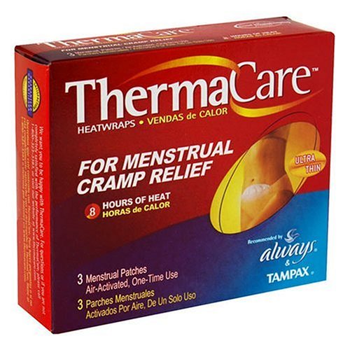 HeatPatches de Menstrual activado por aire ThermaCare, cajas 3-Count (paquete de 3)