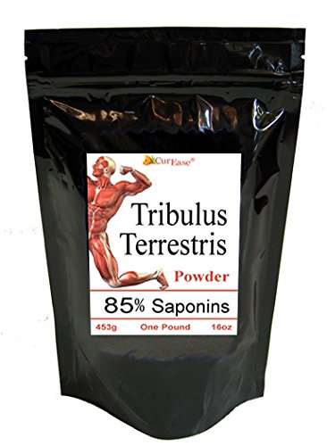 Tribulus Terrestris extracto polvo testosterona Booster 85% saponinas, 453 gramos