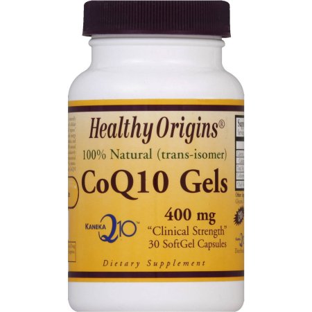 Healthy Origins CoQ10, 400 mg, SoftGel Cápsulas, 30 CT