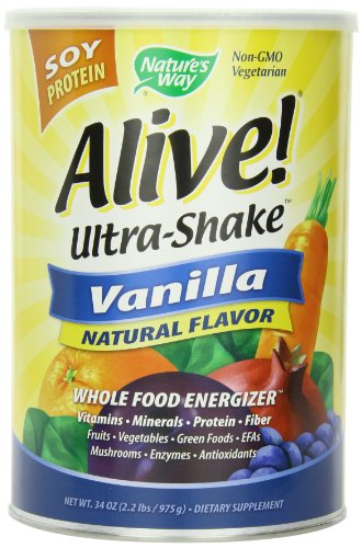 Vivo! Soy Ultra Shake vainilla, polvo de 2,2 libras