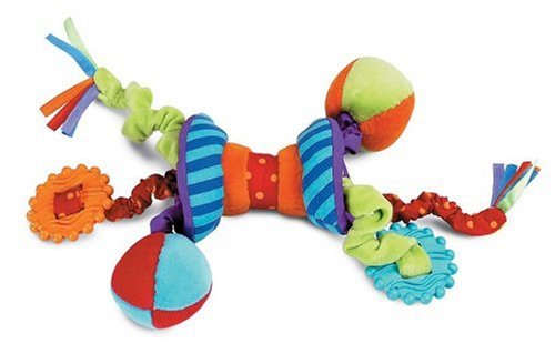 Manhattan Toy Ziggles sonajero y mordedor juguete de desarrollo