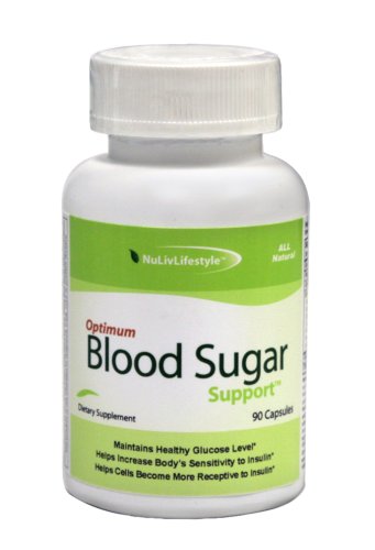 Soporte óptimo de azúcar en la sangre - un suplemento totalmente natural que equilibra los niveles de glucemia [1 botella, 60 cápsulas vegetales]