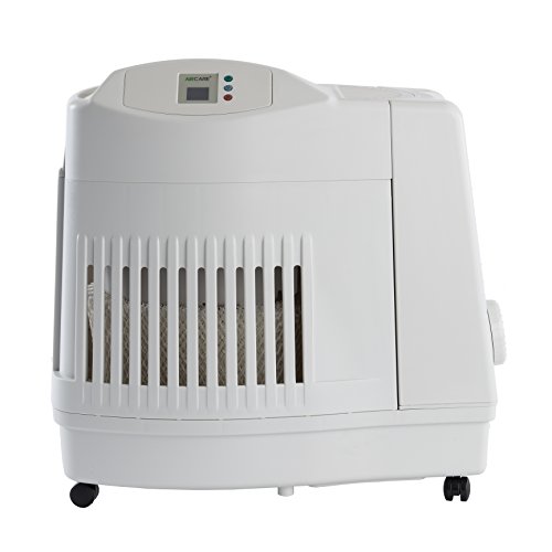 AIRCARE humidificador evaporativo de MA1201 toda la casa estilo consola, blanco