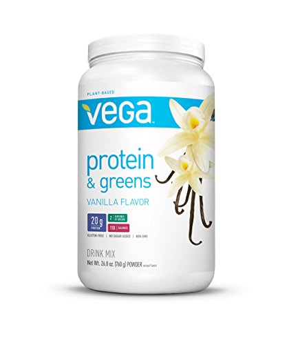 Proteína de la Vega y verdes, vainilla, tina, oz 26,8