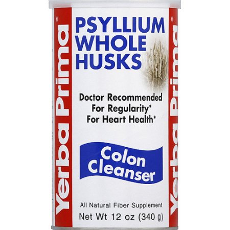 Yerba Prima Psyllium cáscaras enteras Colon Cleanser 360 Gramos