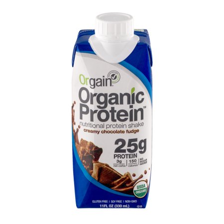  orgánico proteína proteína Nutritional Shake cremoso Chocolate Fudge 110 onzas líquidas