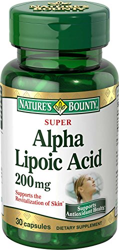Recompensa alfa lipoico de la naturaleza ácido 200 Mg., 30-cuenta
