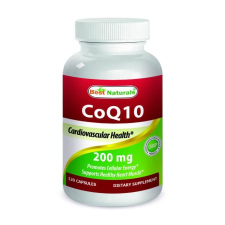 Best Naturals CoQ10 200 mg 120 Cápsulas