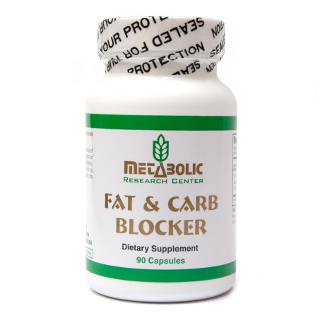 Metabolic Research Center grasa y Bloqueador de carbohidratos 90 conteo