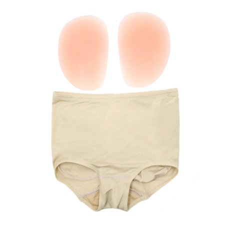 Talla XL Color de la piel bajo la cintura cadera del extremo Enhancer talladora de ratón de la nalga atractiva Panty