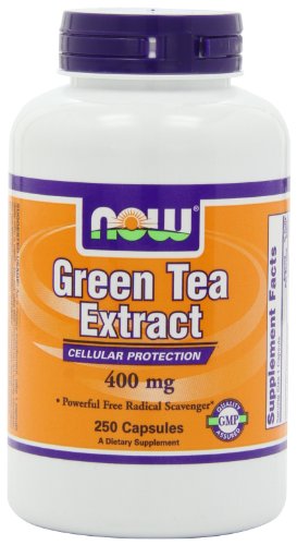 Ahora alimentos de té verde extracto de 400 mg, 250 cápsulas de gelatina