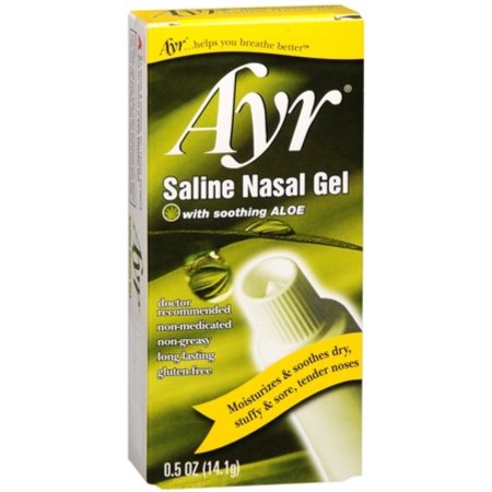 Ayr Saline Nasal Gel 050 oz (paquete de 6)