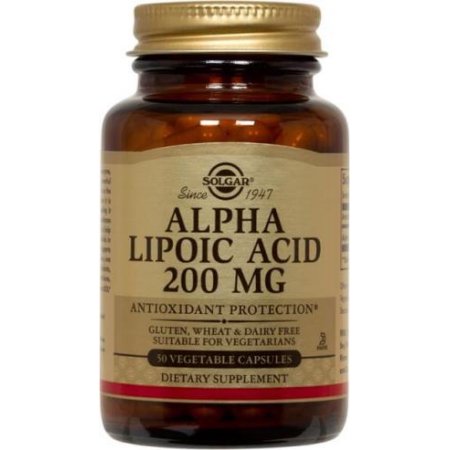 El ácido alfa lipoico 200 mg Solgar 50 VCaps