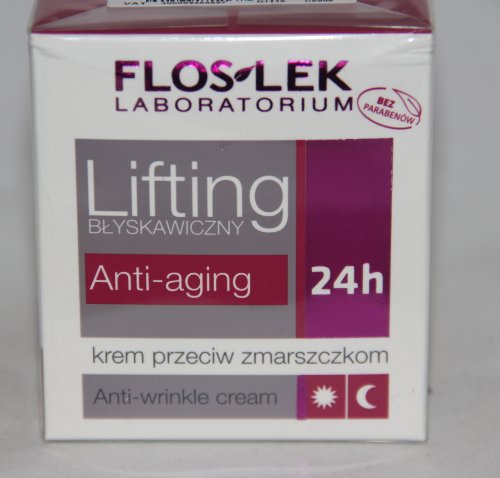 Flos Lek Laboratorium Lifting antiarrugas antiedad 24 horas crema 1.7 Fl Oz