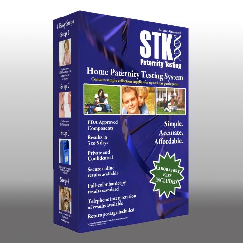 Kit de prueba de paternidad STK - incluye todos los gastos de laboratorio