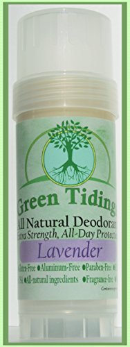 Verde buenas noticias todo Desodorante Natural * fuerza adicional, todo día protección * 2,7 oz lavanda