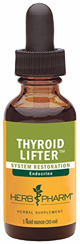Hierba Pharm tiroides levantador fórmula Herbal para soporte de sistema endocrino - 1 onza