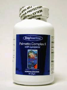 Grupo de investigación de alergia Palmetto complejo II con licopeno--320 mg - 60 cápsulas