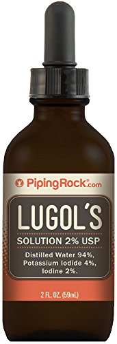 De Lugol (2%) Solución de 2 onzas líquido