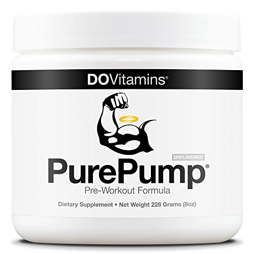 PurePump - suplemento de pre-entrenamiento Natural - certificado Paleo, certificado vegano, no-GMO - No edulcorantes artificiales, colores o sabores