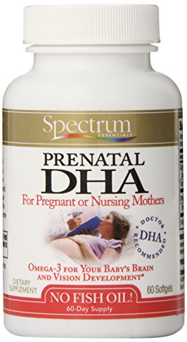 Spectrum Essentials Prenatal DHA, 200 mg, 60 cápsulas