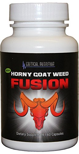 Horny Goat Weed fusión 1000 mg con yohimbina y el Ginseng Asiático (60 cápsulas)