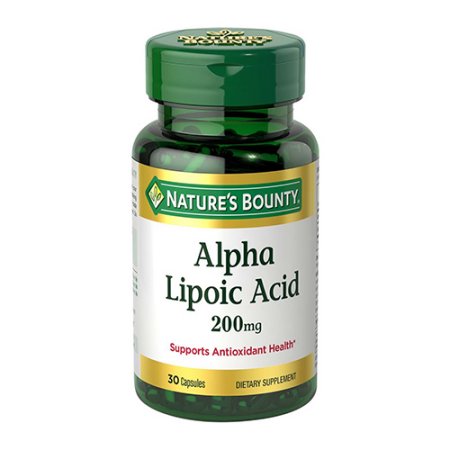 Natures Bounty Alpha Lipoic Acid 200 mg cápsulas - 30 Ea