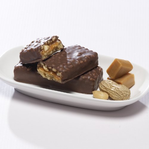 ProtiWise - nuez caramelo crujiente de alta proteína barras de dieta