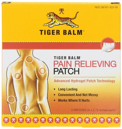 Tiger Balm Patch, parche de alivio de dolor, 4