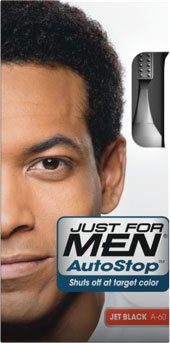 SOLO para hombres Color del pelo de Autostop, Jet negro 3,8 onzas lote de 3 cajas