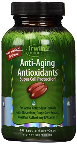 Irwin Naturals anti-envejecimiento antioxidantes dieta suplemento, cuenta 60