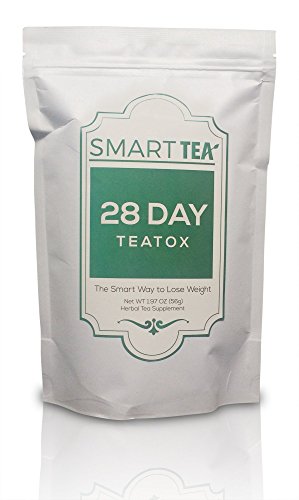 Té de desintoxicación: Extrema 28 día té de pérdida de peso, reducir la hinchazón, limpiar cuerpo, Chino Pu erh té + quemador de grasa