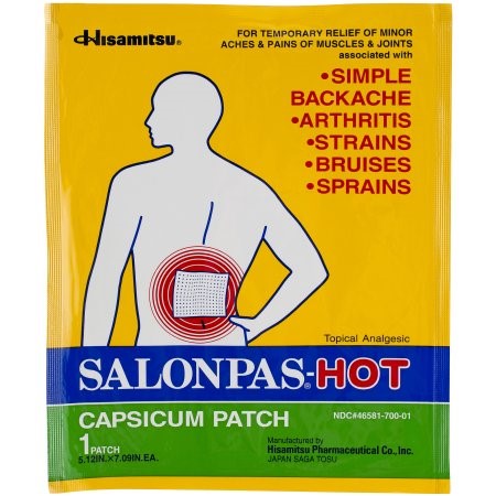Salonpas Capsicum 1 Parche caliente