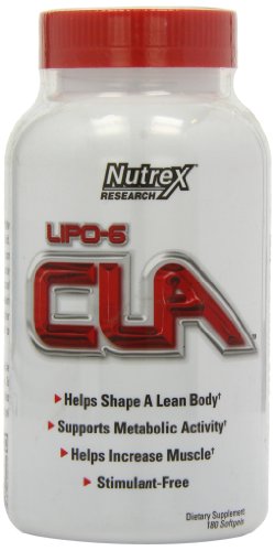 Nutrex Lipo 6 CLA cápsulas, cuenta 180