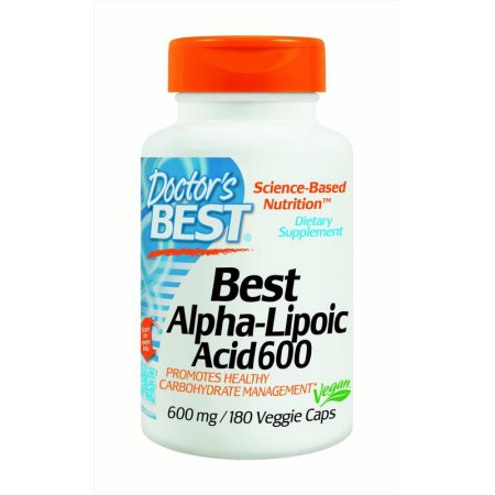 Doctor's Best ácido alfa lipoico 600 mg 180 Ct