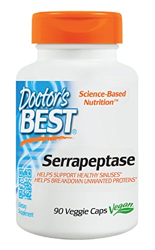 Mejor mejor Serrapeptase del doctor (40, 000 unidades), 90-cuenta