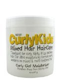 CurlyKids mezclada crema hidratante cuidado del cabello rizado Gel 6oz