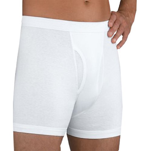 ESCRITOS del boxeador de incontinencia con ABS impermeable PANEL (grande, blanco)