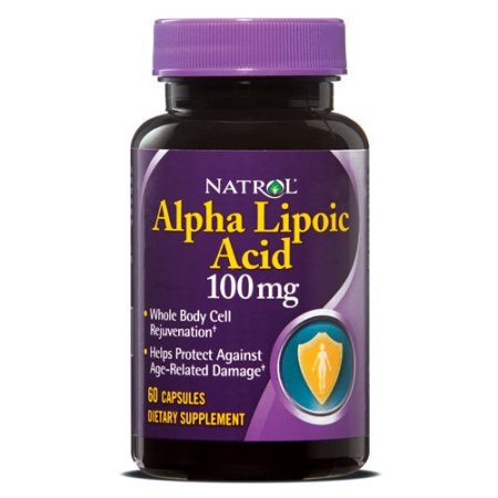 Natrol Ácido alfa lipoico 100 mg Cápsulas 60 Ct