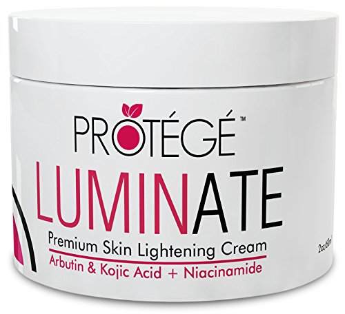 LUMINATE crema aclarante de la piel - piel Natural reduce el tono desigual de la piel, manchas oscuras y manchas de la edad + hiperpigmentación con arbutina, ácido kójico + niacinamida (2oz)