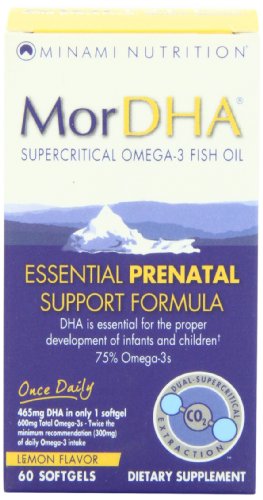 Jardín de la vida Minami MorDHA® Prenatal 60 CT. limón sabor cápsulas