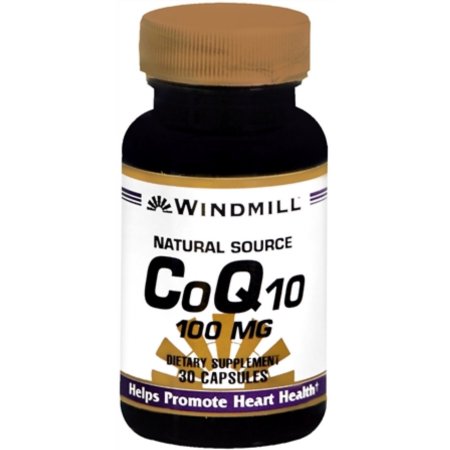 Windmill CoQ10 100 mg Cápsulas Fuente Natural 30 Cápsulas